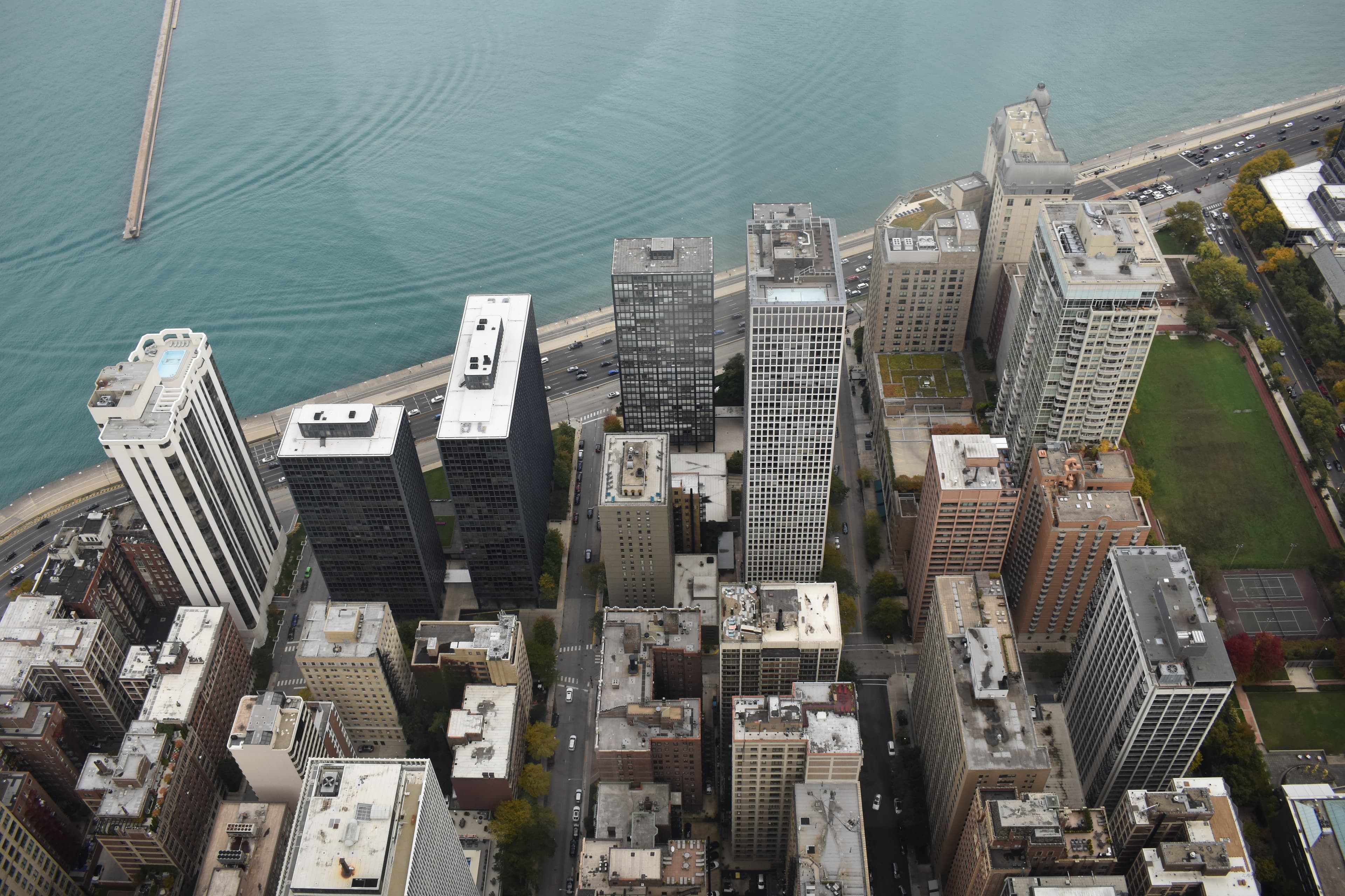 Above Chicago, again